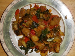 eggplant potato curry 001